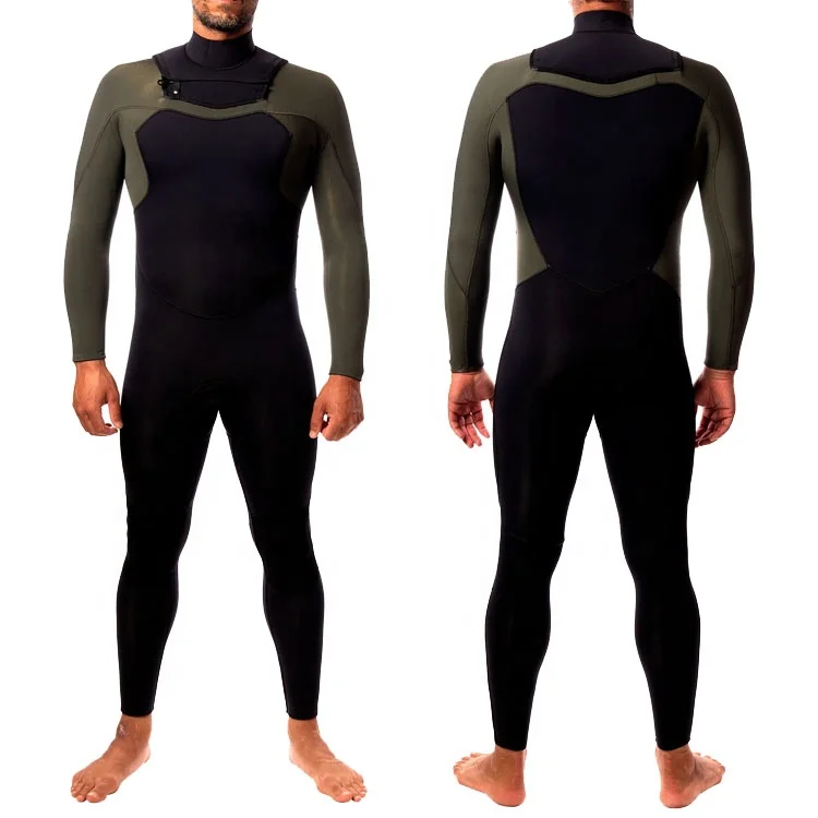 Неопреновый гидрокостюм DIVESTAR 3/2 мм для серфинга, нагрудная молния, гидрокостюм для мужчин, гидрокостюм, гладкая кожа