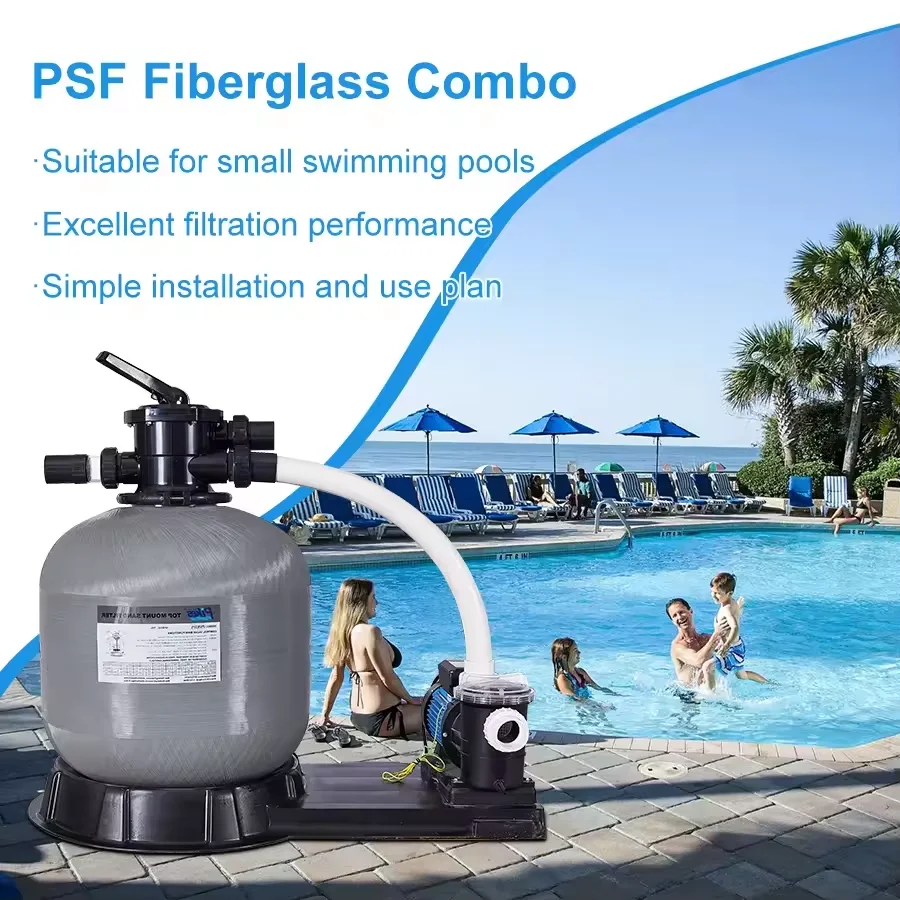 Pikes PSF series Swimming Pool Side Mount Filter 21&25 inch sand filter & pump combo