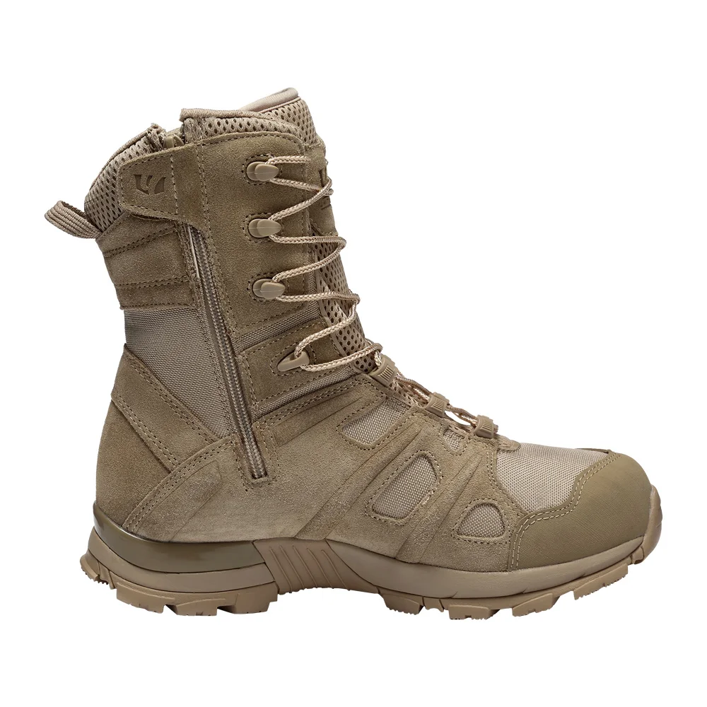 High Quality Outdoor Desert Tactical Steel Toe Safety Combat Boots for Men