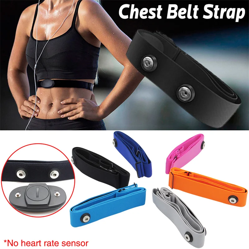 Elastic Chest Belt Soft Strap Band For Polar Sport Running Heart Rate Monitor For Adjustable Chest Mount Belt Durable