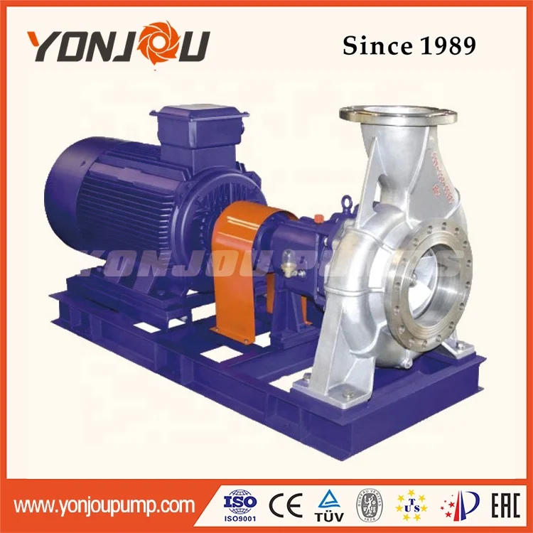 API610 ISO9001 Suction Hot Crude Acid And Alkali Heavy Oil Fuel Transfer Centrifugal Pump For Mining Oil