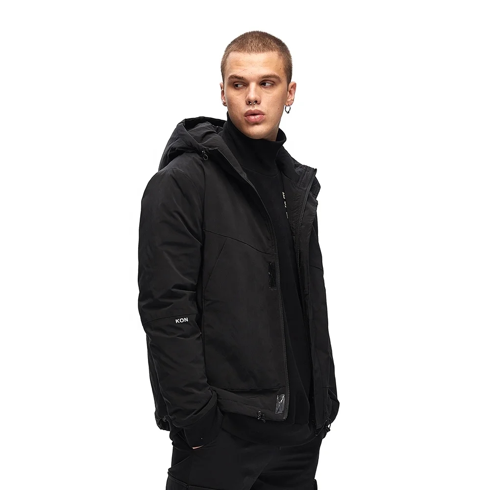 
Fashion design custom warm plain Duck down fabric winter jacket outdoor 