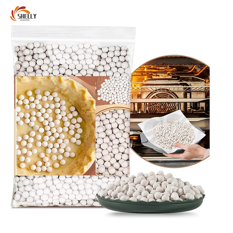 XL 10 mm white or colorful  Pie Weights Ceramic Baking Beans Reusable Stoneware for  Blind Baking Pie Crust/Tart/Quiche