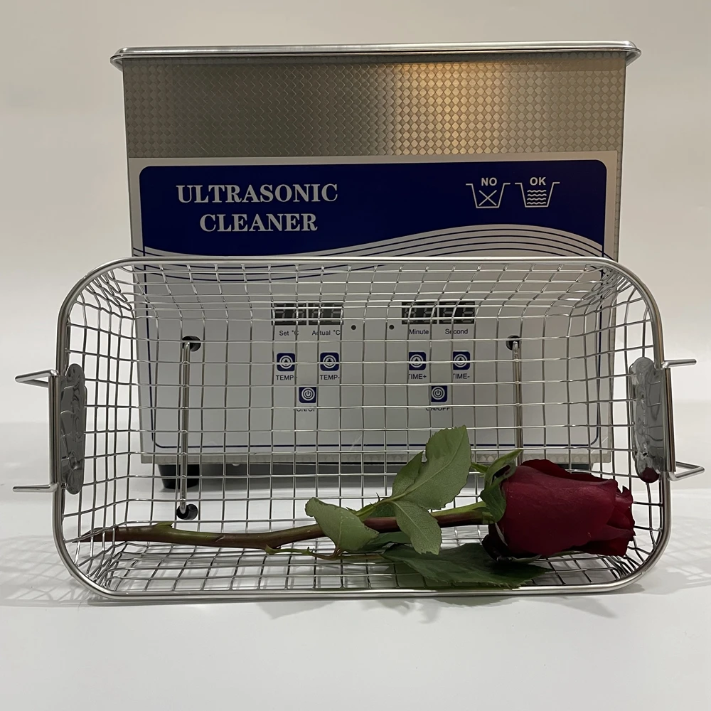 28khz Or 40khz 6Liter Portable Tabletop Digital Ultrasonic Bottle Glass Washing Machine