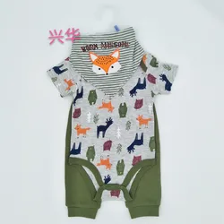 baby clothes jumpsuit romper bib pants 3 pieces