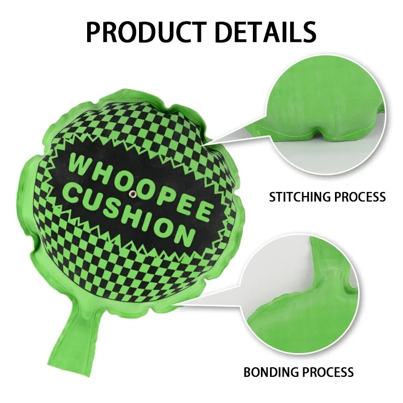1Pc Funny Whoopee Cushion Pad Jokes Gags Pranks Maker Trick Funny Whoopy Balloon Fart Pad Novelty Funny Gadgets April Fools Toys