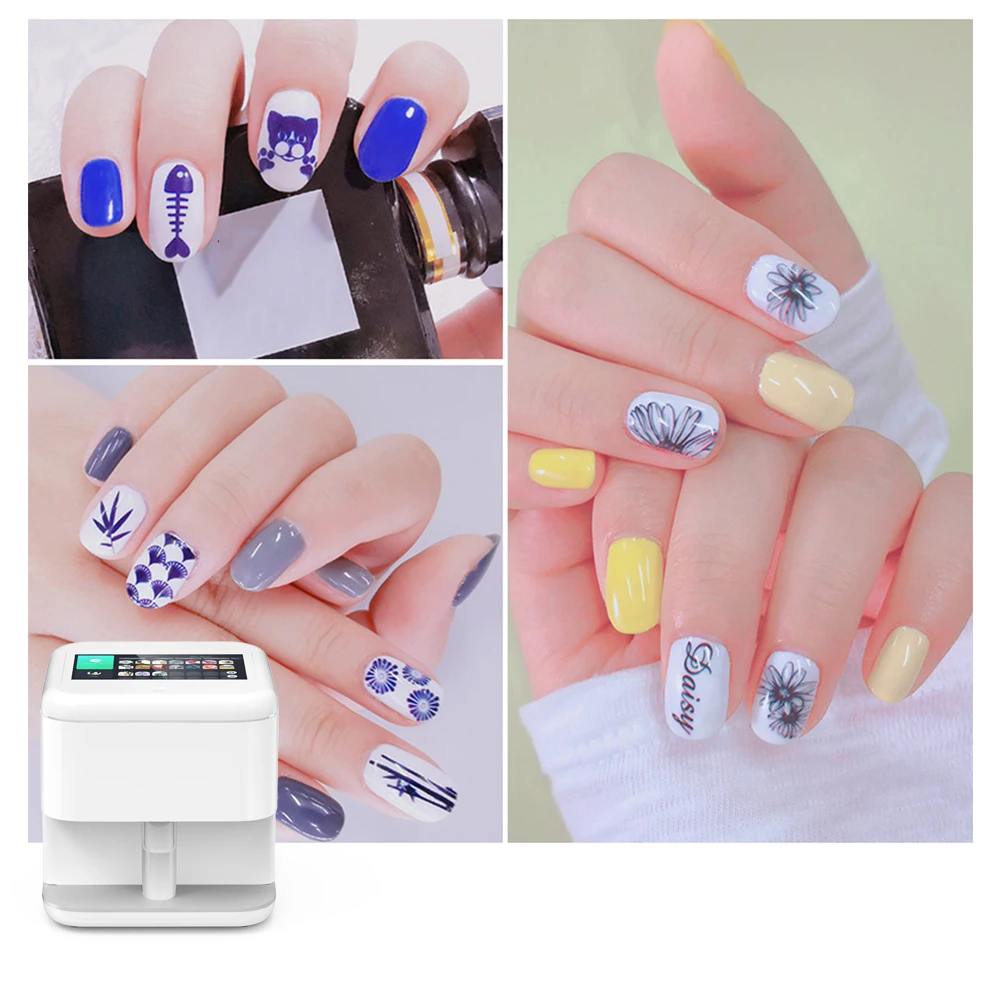 ЖК-дисплей с сенсорным экраном для ногтей/nail art машина лазерный принтер