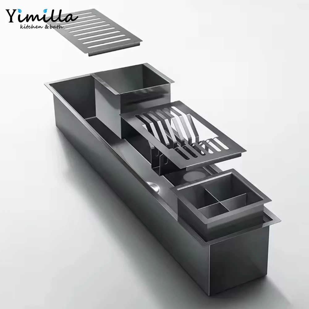 Dish Drying Rack for Kitchen Counter Stainless Steel Dish Rack with Drainboard Large Dish Drainer with Utensil Holder for Sink