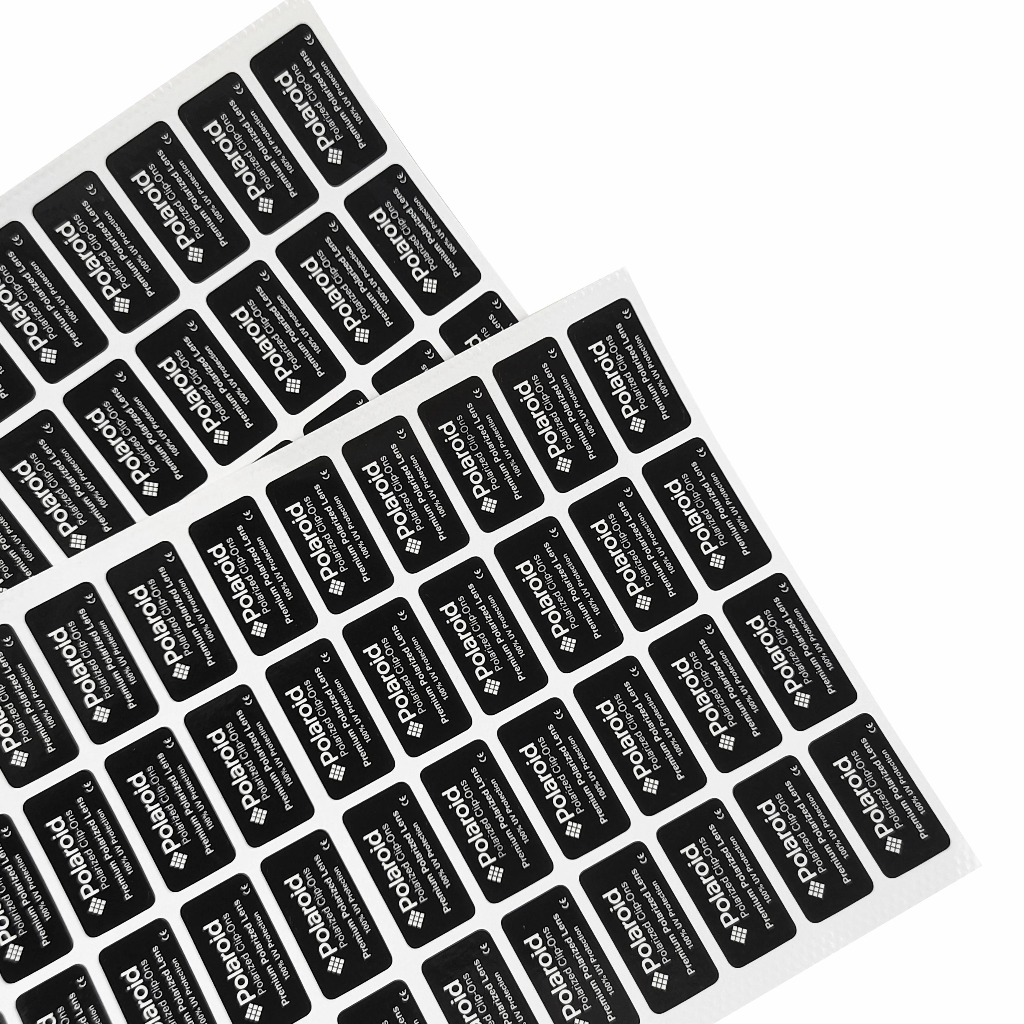 Cheap custom static cling clear lens sticker for glasses