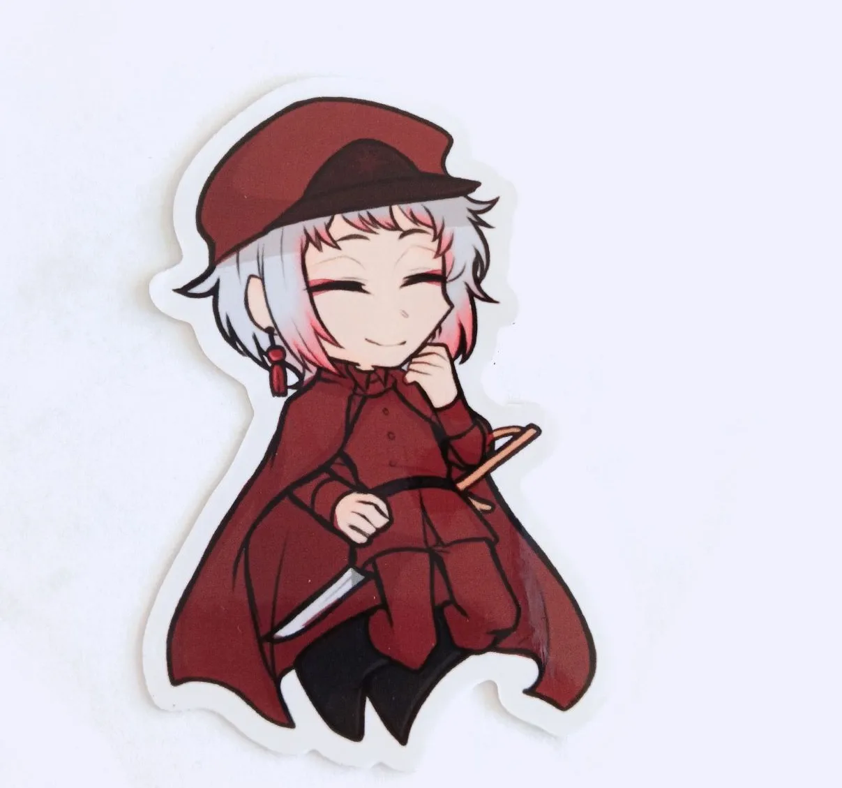 Vigreat Hot Selling Wholesales High Quality Custom Printing Logo Label  Vinyl Cartoon Stickers Custom Glossy Sticker