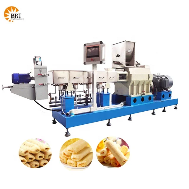 automatic extruded chocolate cream core filling snack food machinery suppliers core filling snacks machine