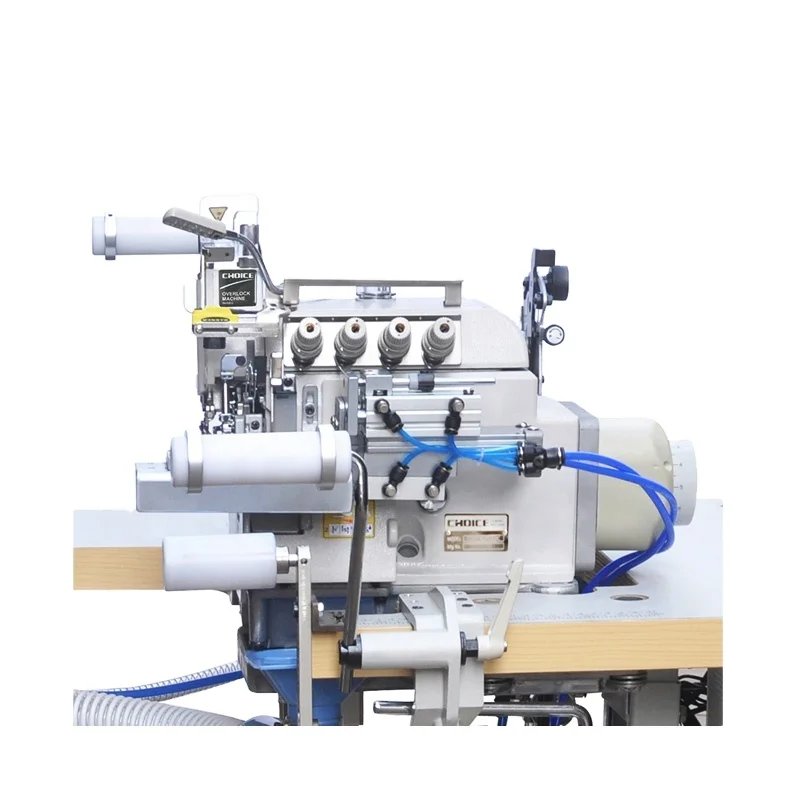 GC5104EX-D-RC Direct-Drive Round Collar Attaching Small Cyiner-Bed 3 Thread Overlock Machine