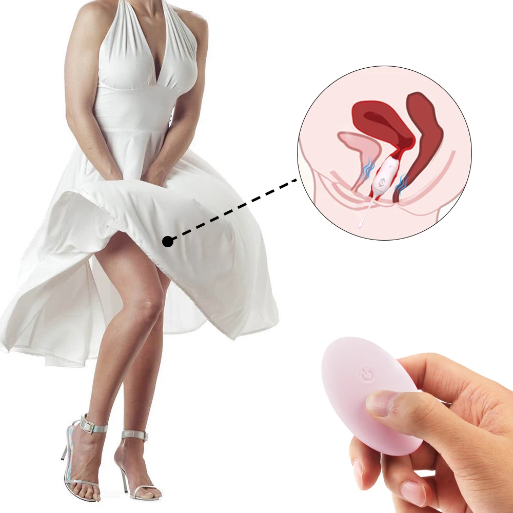 Wireless Control Sex Toy Vibrator Double Jumping Egg Vibrator Female Jump Egg Sex Toy Vibrator