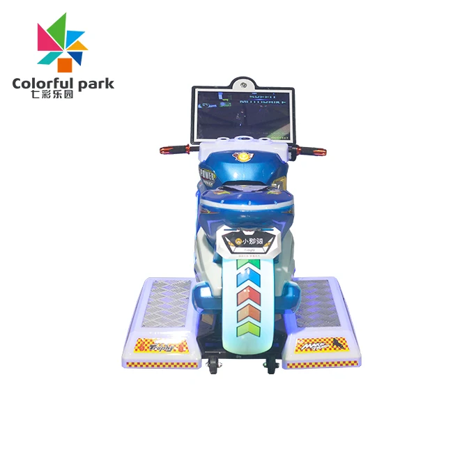 Amusement park kids turkey simulator ride Kiddie Rides swinging Racing MOTO Coin Operated Game Machine
