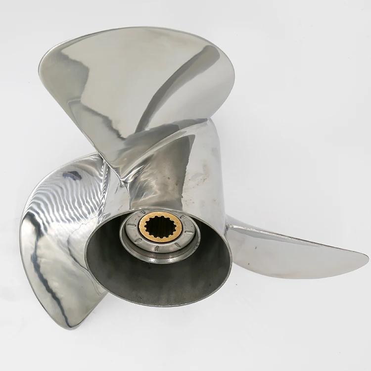 Stainless steel  Marine Boat Outboard Propeller For Honda Engine 75-130HP
