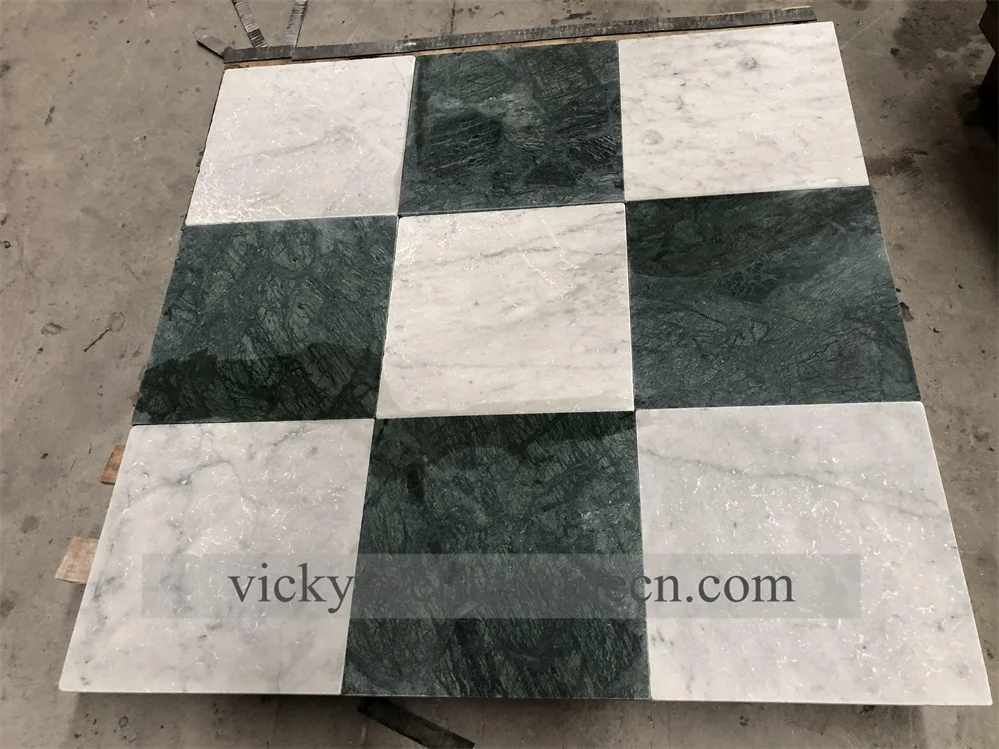 Outdoor Garden Tile Tumbled French Pattern Beige Limestone Floor Tile