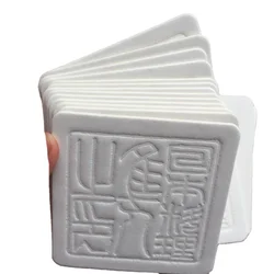 Excitation salient paper coasters absorbent paper coasters Custom logo coasters