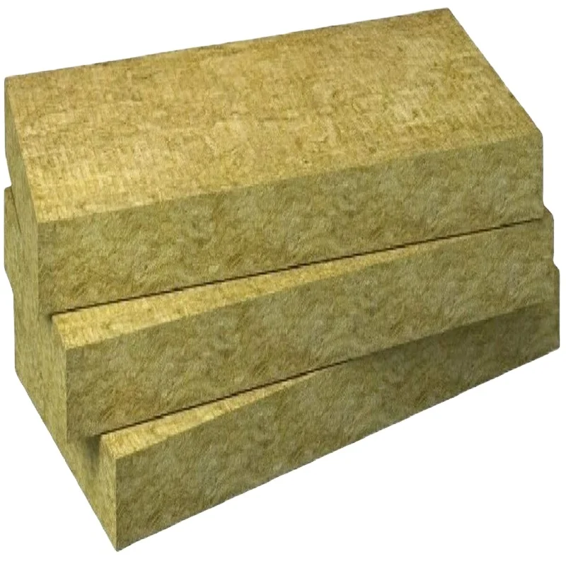100kg/m3 150kg/m3 Thermal Insulation Basalt Wool Rock Wool Board Fireproof for Building & Construction