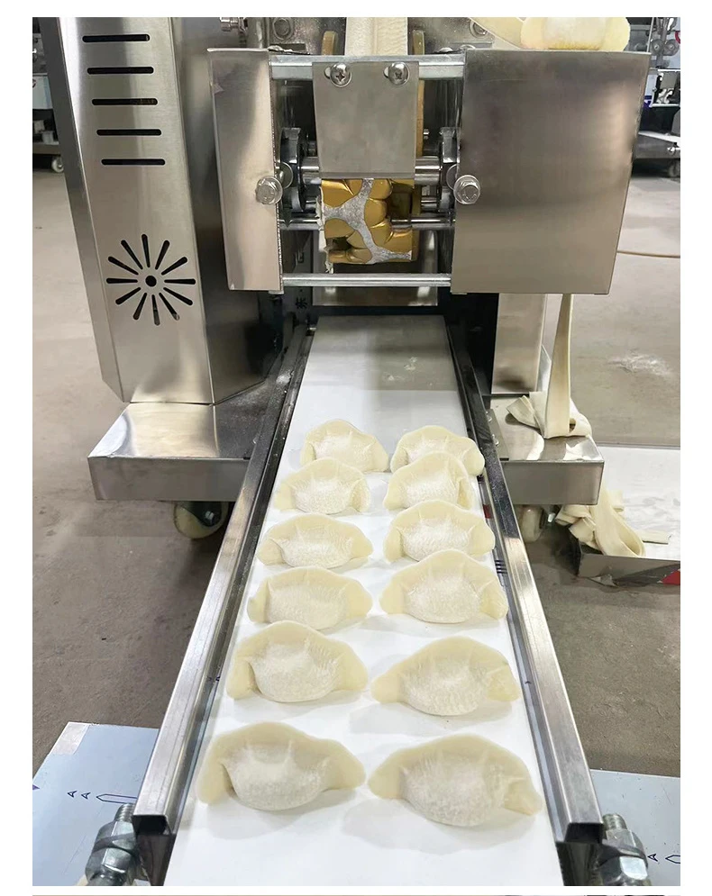 Automatic big mini maquina hacer de pierogi pelmeni wonton samosa spring roll dumpling manufacturer folding making mach