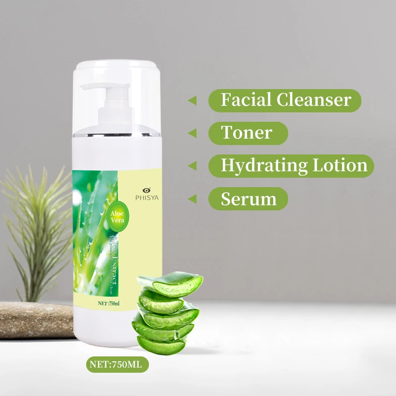 Органический набор для ухода за кожей 8-серии средства отбеливания от прыщей алоэ увлажняющий солнцезащитный крем омолаживающий унисекс уход путешествий