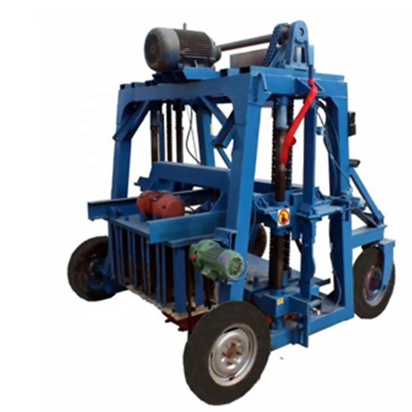 Flexible and convenient operation of small brick making machine