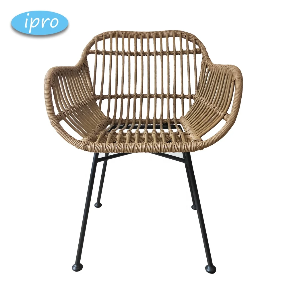 
2 pieces chairs and coffee table Leisure French Country Patio Wicker Dining Chair set 