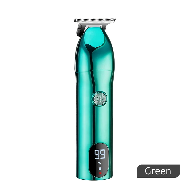 2022 lcd USB charging cheapest electrical zero gapped trimmer hair professional hair clipper for men