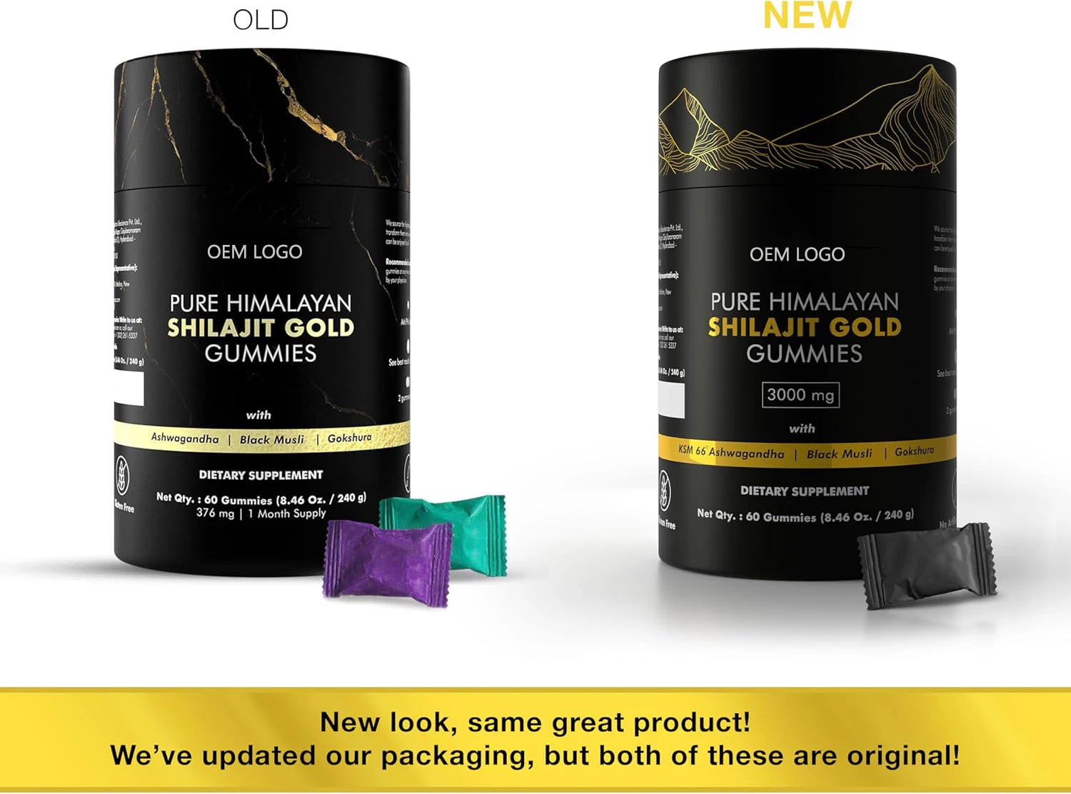 Fast Shipping Himalayan Gold Shilajit Gummies Wholesale