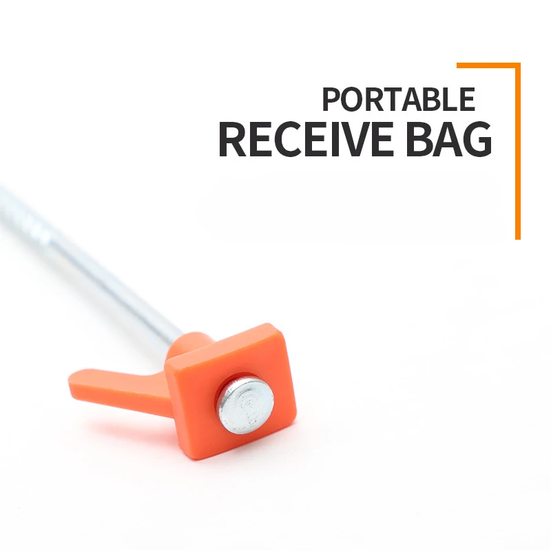 Wholesale In Stock Hot Selling Long 21cm Stainless Steel Tent Floor Nail Outdoor Non-Deformable Camping Tent Peg For Camping