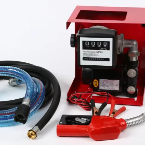 ZYB-70D DC 12V/24V with flow meter electric diesel fuel transfer pump