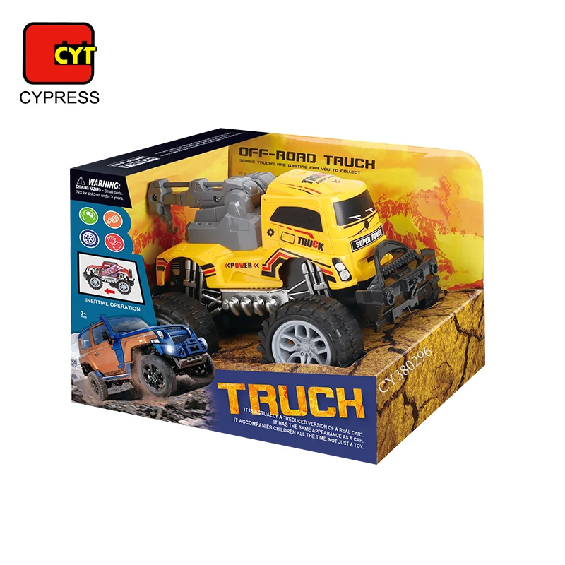 Hot Sale Boys Construction Vehicles Friction Powered Truck Toy Car For Kids