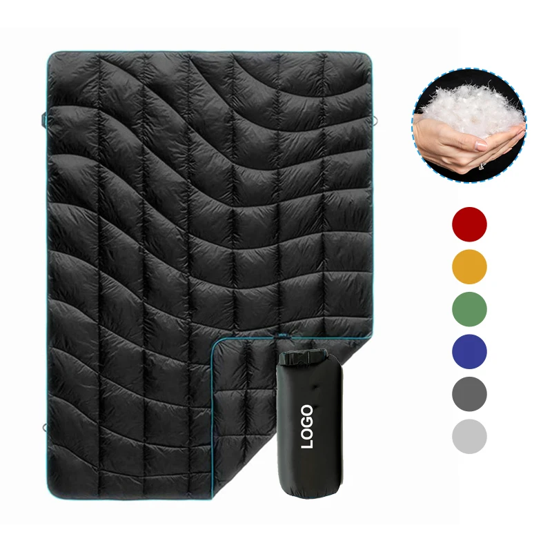 Персонализированные переносные одеяла для кемпинга и сна, дорожные одеяла для путешествий