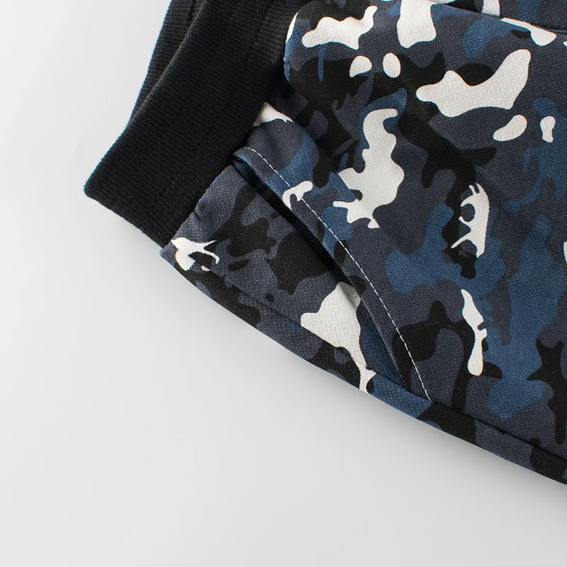 Wholesale High Quality Boys Casual Long Pant Boys Camouflage Training Jogger Pants