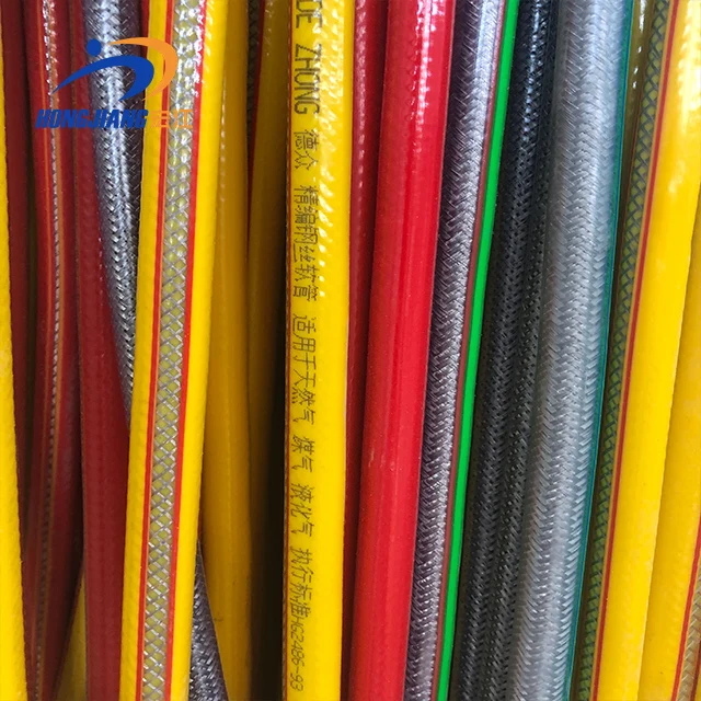 High Pressure Spray PVC lpg Gas Pipe Argon Hose Propane 3/8inch 1/2inch 3/4inch 5/8inch