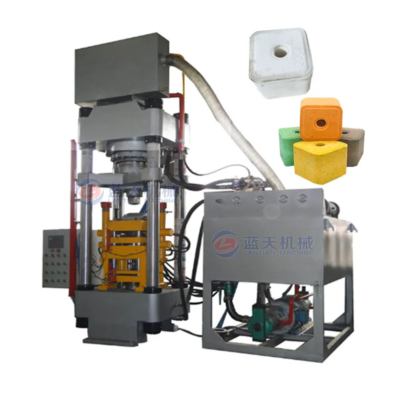 Animal cattle cow sheep horse licking mineral feeding salt block hydraulic press machine