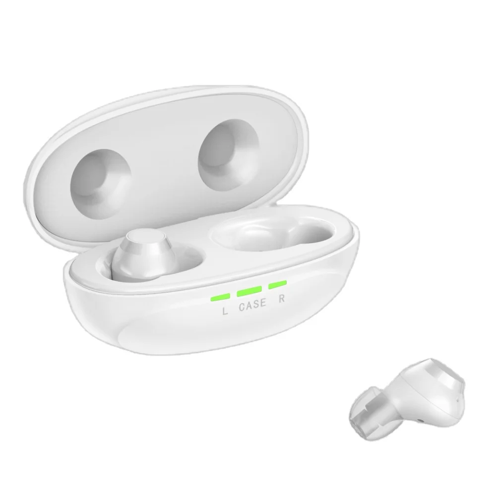 Слуховой аппарат JINGHAO A61 с аккумулятором слуховой шумоподавляемой батареей и зарядным ящиком