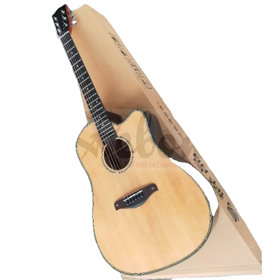 Weifang Rebon 41 inch Solid top acoustic guitar
