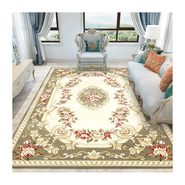 Роскошный персидский Противоскользящий мягкий влажный коврик по низкой цене для гостиной ковровая плитка напольный спальни