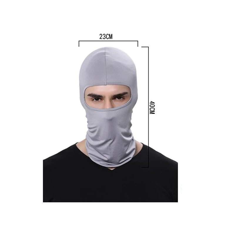Wholesale Full Cover Face Mask Hat Balaclava  Ski Neck Gaiter UV Protection Motorcycle Running Ski Face Shield