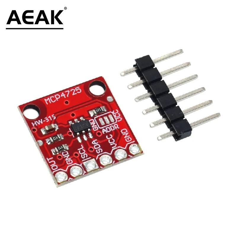 MCP4725 I2C DAC Breakout development board