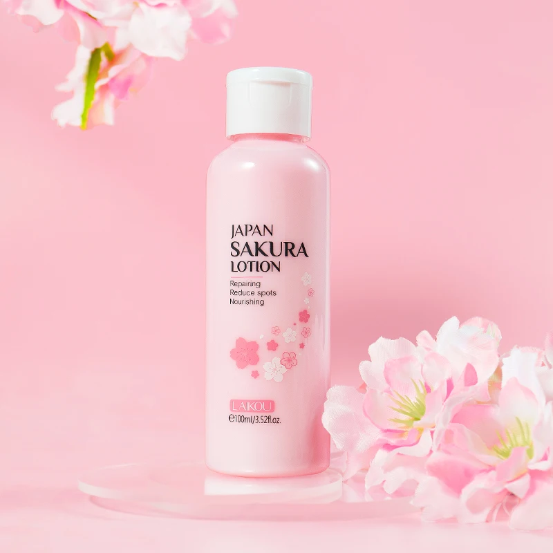 Японский лосьон для лица Sakura Восстанавливающий увлажняющий уход за кожей крем девочек женщин