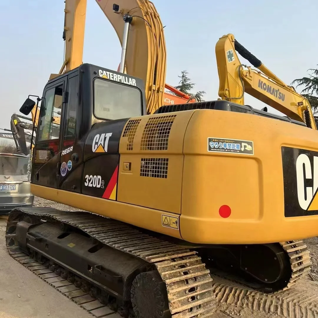 Оригинальный японский 90% новый мощный двигатель cat320D экскаватор б/у гусеничный 320 Экскаватор