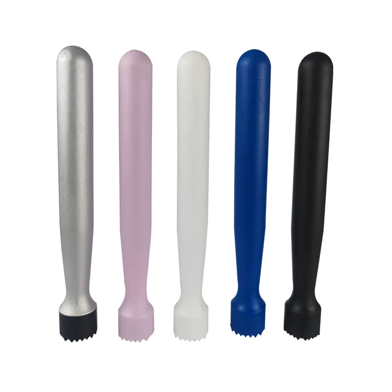 Eco-friendly Plastic Bartender Liquid Lemon Cocktail Mojito Ice Bartender Muddler Stick