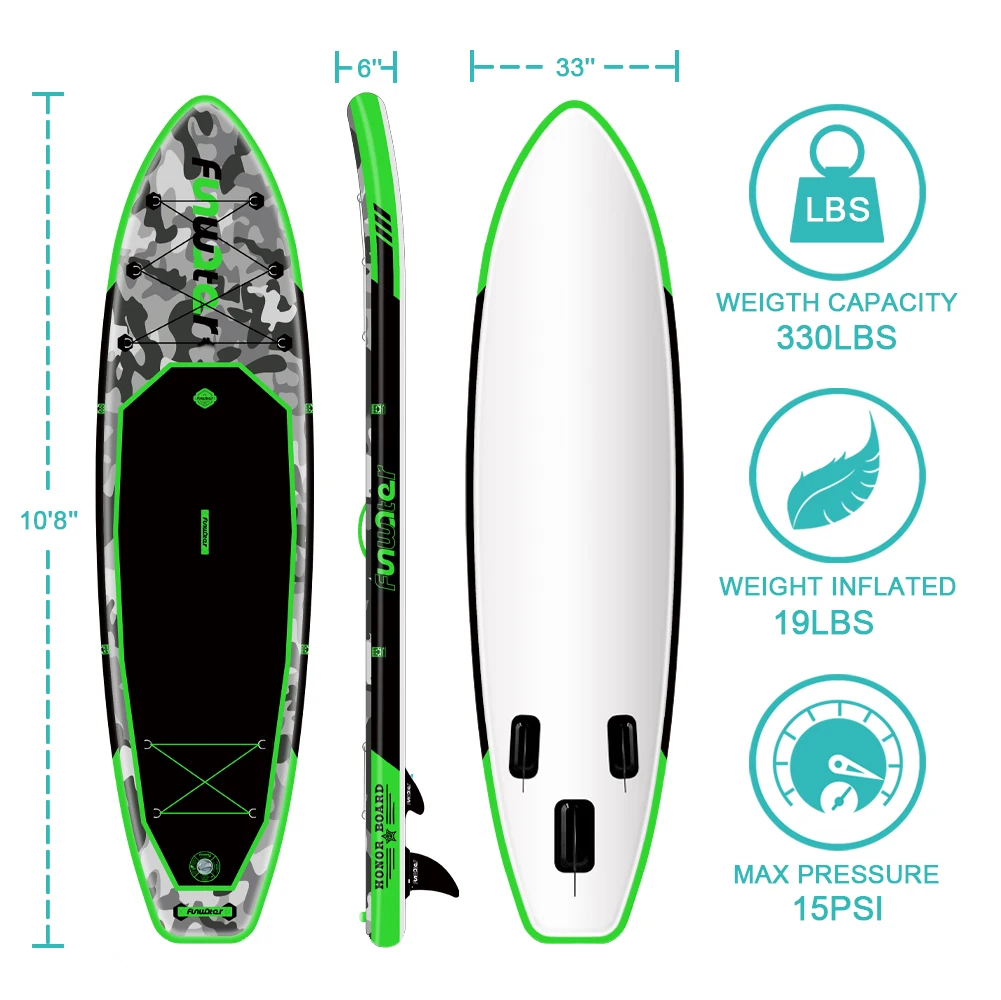 AU Free Shipping sup stand up paddle inflatable board standup surfboard surf