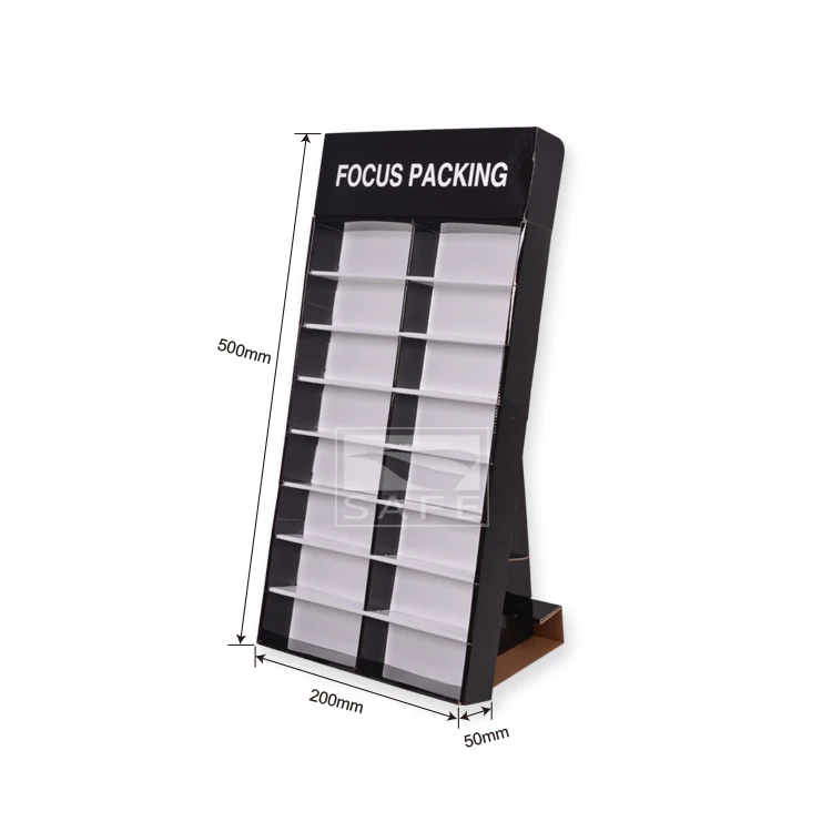 Cardboard Table Top Paper Cardboard Display Stand/Corrugated Counter Top Boxes/ Small Cases for Bottle Products