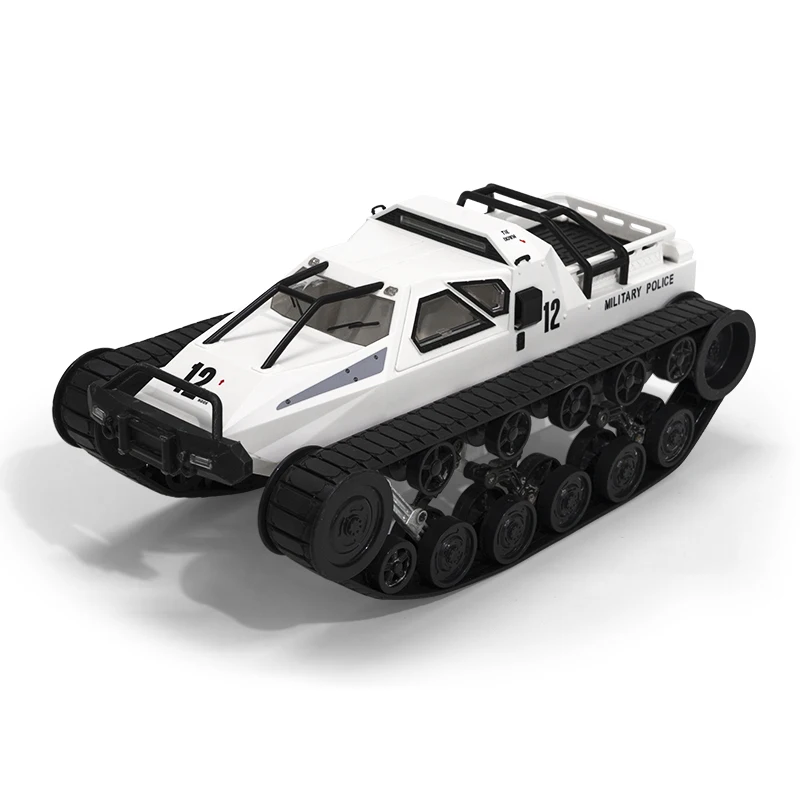 1/12 SG-1203  2.4 G RC  high-speed drift tank Remote Control Tank Full Proportional Control Vehicle Models RC Tank Gray