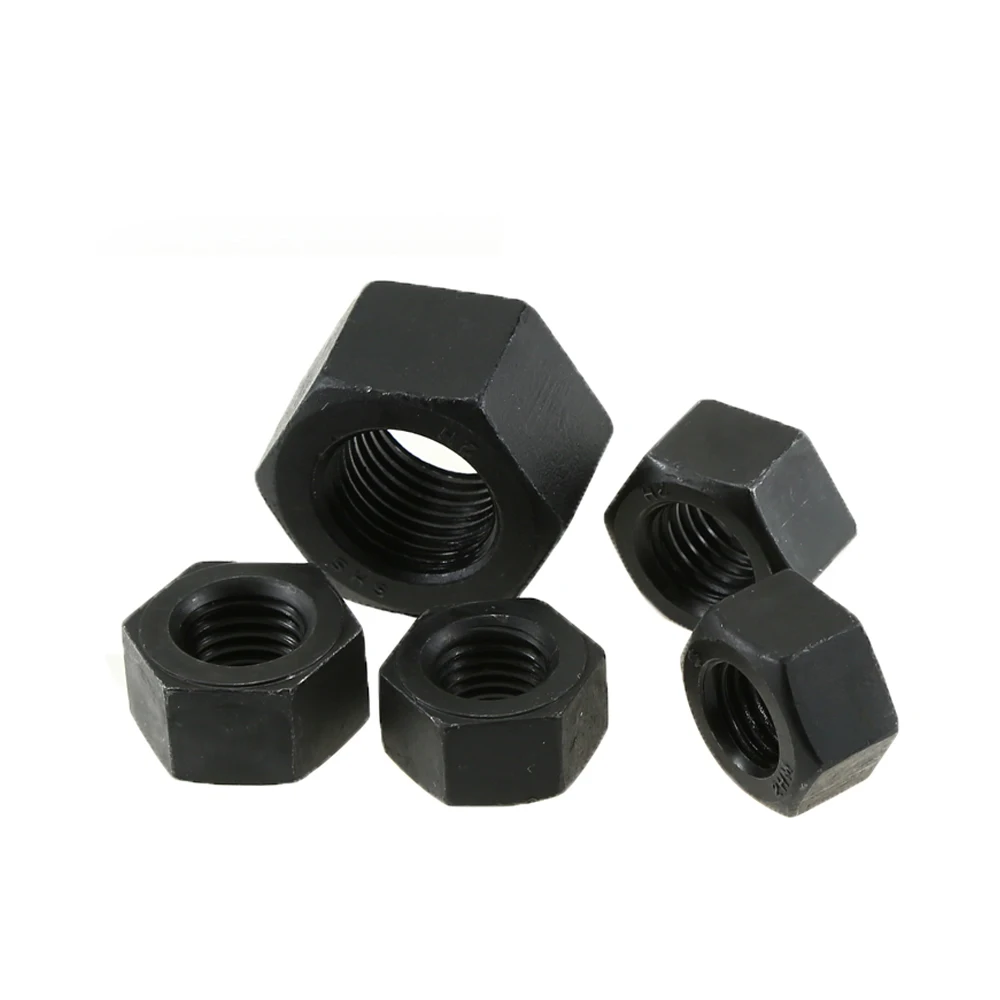 High Quality ASME B18.2.2 Form ASTM A194 Carbon Steel M3-M48 1/4-4' Hexagon Type Hex Nut
