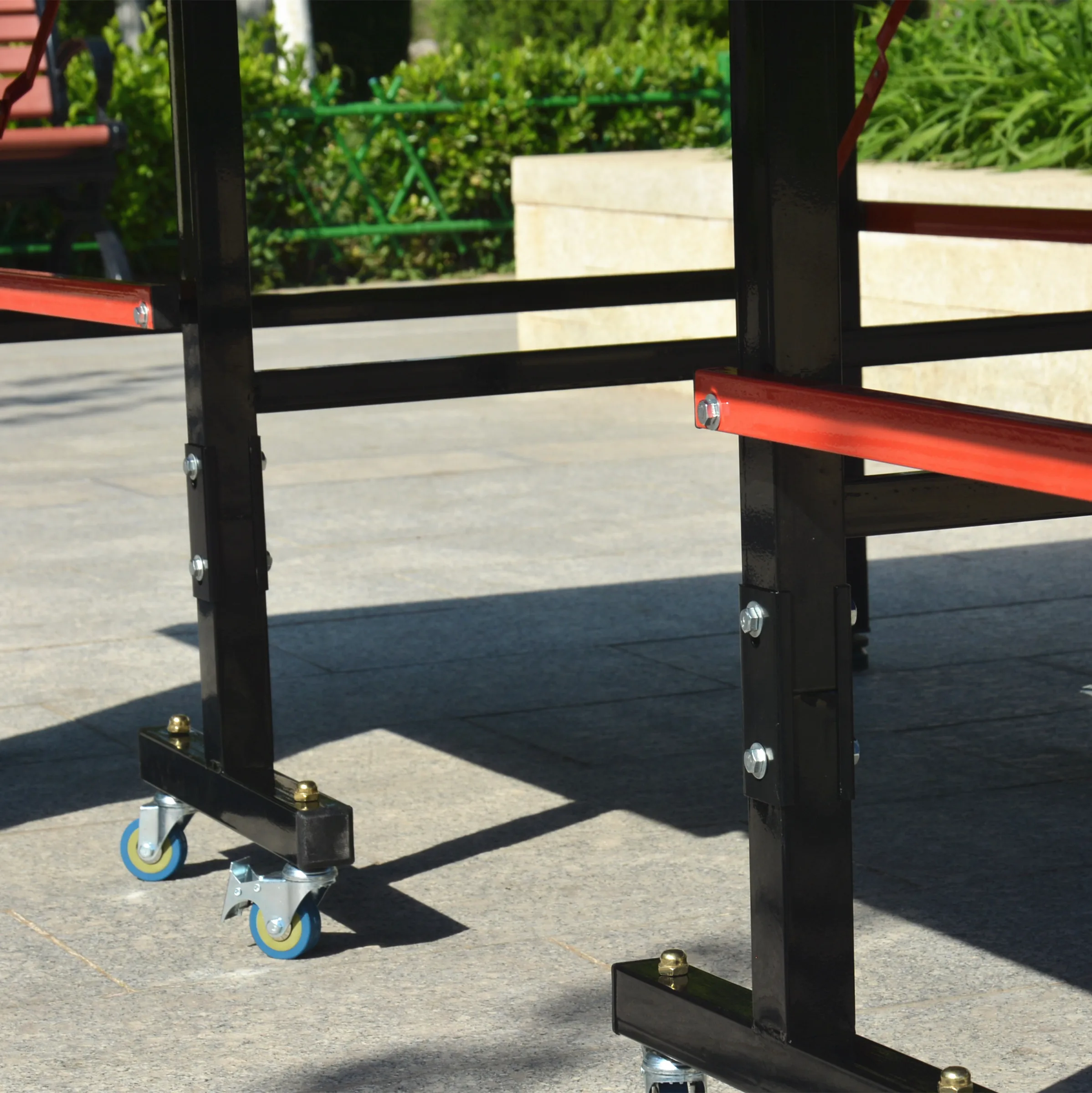 Custom Logo Color SMC  Standard Table Tennis Tables Outdoor Pingpong Table