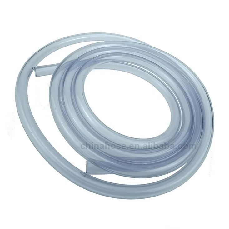 CNJG Food Grade Transparent Flexible PVC Water Plastic Tube Non-Toxic Transparent PVC Vinyl Tubing Soft Liquid PVC Level Hose