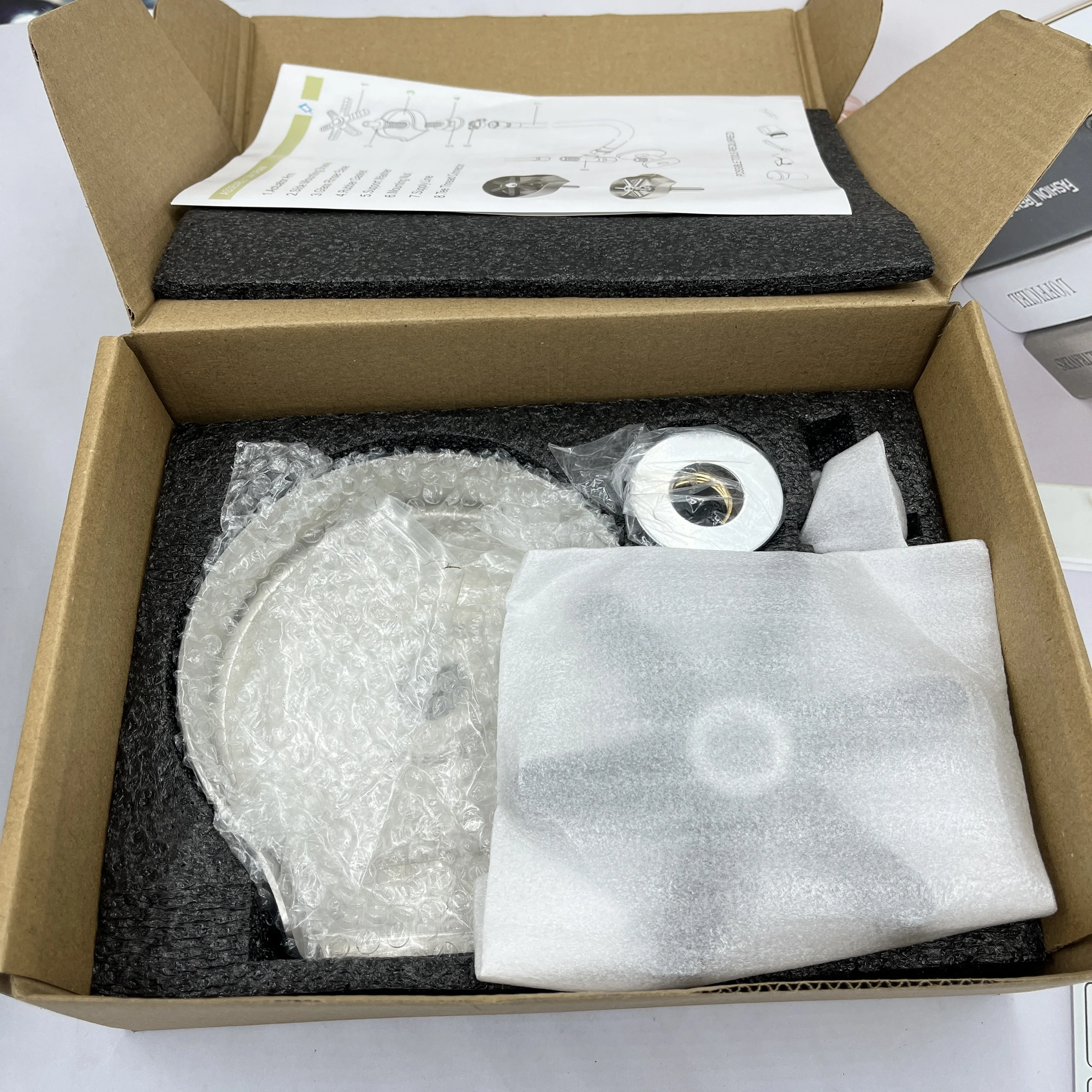 New 304 stainless steel high pressure rotary cup washer 8-hole water glass automatic rotary home washer